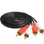 Baobab 2 Rca Male To 2 Rca Male Cable 5M Black