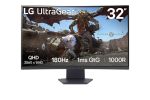 LG Ultragear 32" Qhd Va Curved Gaming 180HZ 1MS Unboxed Deal