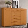 Fontana Matellic Chest Of Drawers Cinnamon