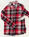 New Ltd Red Checked Collared Shirt 9 10Y