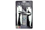 Mortice Lock 2L Sabs Chrome Unison