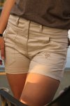 Bosbok Ladies Stone Stretch Shorts - 40