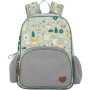 Made 4 Baby Animal Printed Backpack Grey