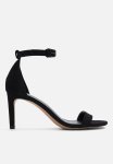 Mirellaa Ankle Strap Heel - Black