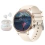 Smartwatch For Women 1.39 Rose Gold Round 110+ Sports Modes Dual Strap