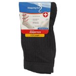 Diabetic Socks Crew Length - Black - Crew Length