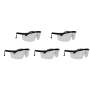 Pioneer Safety Glasses Clear Anti Scratch Anti Fog 5 Pack