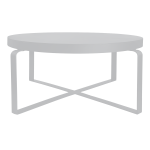 Hinny Coffee Table - Light Grey Ferrograin