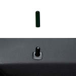 Car Door Latch Pin Door Screw Knob Cap Cover Trim For Bmw F10 Left Driving Black