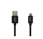 GIZZU Micro 2M USB Braided Cable Black