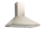 Falco 90CM Stainless Steel Pyramid Chimney Extractor - FAL-90-52S