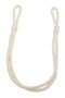 Curtain Tie Back Off White Jute Rope