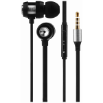 Volkano Alloy Series Metal Earphone - Silver VK-1007-SL V1
