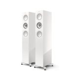 R5 Meta Compact 3-WAY Floorstanding Speakers – White Gloss
