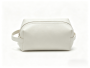 Beige Cosmetic Bag Portable Waterproof Makeup Organizer