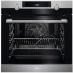 AEG BPK546220M 600MM 71L ‘sous Chef’ Stainless Steel Air Fryer Pyro Built In Oven