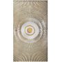 Goldair Gold Leaf Abstract 1 Print On Canvas 700 X 1400