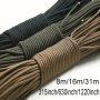 8/16/31 Meters 4MM 7 Stand Cores Tent Cord For Lanyard Picnic Camping Rope Clothesline Pet Leashes Diy Handmade