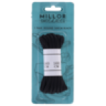 Round Black Shoelaces 160CM