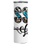 Blessed Life Printed Skinny Tumbler Travel Mug