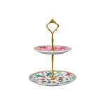 Maxwell & Williams Mystique 2 Tier Cake Stand Multicoloured