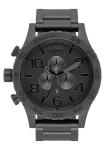 Nixon 51-30 Chrono Men's Watch - All Matte Black Black