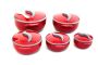 5 Pieces Set Food Warmer Thermo Containers Size -500 Ml To 4500 Ml
