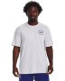 Men's Ua Training Vent Graphic Short Sleeve - White / LG