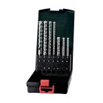 Metabo Drill Bit Set Sds-plus P4P 7 Piece