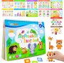 Qrooper Busy Book Learning Toys For Kids Activity Educational Learning Book Preschool Learning Montessori Toys For Toddlers With 12 Themes Ideal Gift For 2