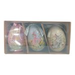 Easter Egg Ornaments 3PC 10CM