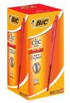 Bic Clic Red Medium Ballpoint Pen 1.0MM