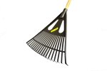 Rakes Fan Black With Wooden Handle 19 Teeth