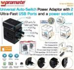 Promate Travelmate.mobi Universal Auto-switch Power
