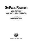 On Paul Ricoeur - Narrative and Interpretation