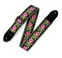 Levi's Levys MC8JQ Woven Fabric Guitar Strap Pink Flower