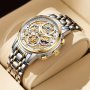 Business Mens Quartz Watches Chronograph Wrist Watch Ideal Choice For Gifts