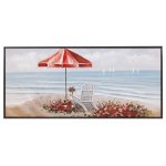 Beach Scene Wall Frame 70 140 WF018