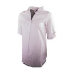 WLA043 Ladies White Crosshatch Swing Tunic - 2XL