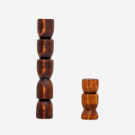 Totem Candle Holder - Cognac - Small