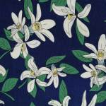 Bulgari 2 Lilly On Navy 150CM