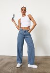 Low Rise Baggy Jean - Noughties Blue