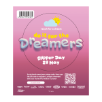 Reach For A Dream Slipper Day Sticker - Multi Osfa