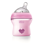 Chicco Natural Feeling Bottle 0 Months 150ML - Pink