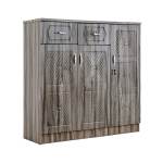 Bedroom Chest Of Drawers With Hanging Space Wild Plum Or Sonoma Oak MW8624