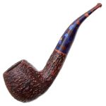 Savinelli Fantasia Collection - Mosaic Pattern Hand Crafted Wood Briar Pipe Made In Italy 6MM Brown 626
