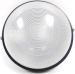 Noble Pays Round Bulkhead Light Fitting Large - Black