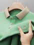 Men's Color Block U Graphic Print Golf Shirt Casual Short Sleeve Shirt For Summer Outdoor
