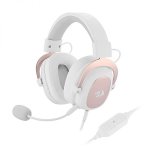 Redragon Zeus 2 Usb|virtual 7.1|2M CABLE|3.5MM Detachable Omnidirectional Boom MIC|53MM Driver|gaming Headset White
