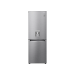 LG 301L Nett Bottom Mount Combi Fridge With Water Dispenser – Platinum Silver